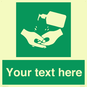 Custom Safe Condition Hand sanitiser